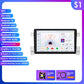 Suzuki Grand Vitara 3 2005 - 2015 9" Android 14 Carplay Android auto wireless wifi bt gps 4g AUTMAVRG
