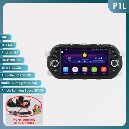 Fiat Tipo Egea 2015 -2017 Carplay Android Auto Radio RDS WIFI GPS BT Car Multimedia autoradio AUTMFTEGE3