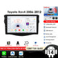 Toyota RAV4 RAV 4 2006 - 2012 9" Android 14 Carplay Android auto wireless wifi bt gps 4g AUTM6VGT