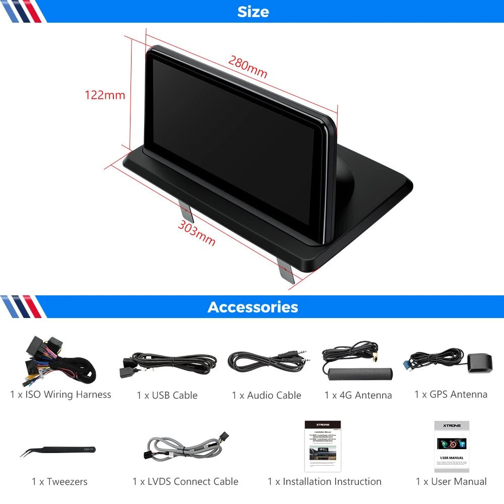 BMW E87/E88/E82/E81 (2006-2012)CIC/CCC/e senza monitor di serie 10.25'' Android 12 8 Core 2+32  Car Stereo  4G  AA CP DSP QEB1287UN_L