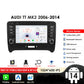 AUDI TT MK2 8J 2006 -2014 7" Android 14 Carplay Android auto wireless wifi bt gps 4g  AUTM9BCX