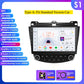 Honda Accord 7 2003 - 2007 9" Android 14 Carplay Android auto wireless wifi bt gps 4g AUTMDROH