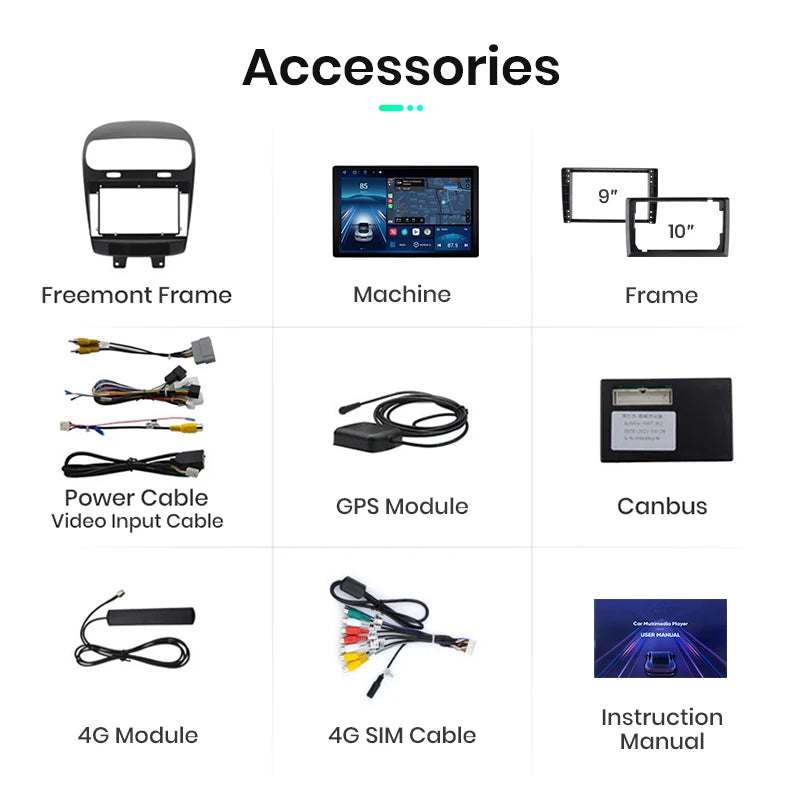 Dodge Journey Fiat Freemont 2011-2020  Android 12  X7 MAX 13.1“ 2K AI Voice Wireless CarPlay Android Auto Car Radio rds  AUTMBSDGFF