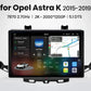 Opel Astra K 2015 - 2019 V3 Plus 2K Car Radio RDS WIFI GPS BT   wireless CarPlay Android Auto car intelligent systems  AUTMOPLAK