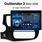 Mitsubishi Outlander 3 2012-2019 X7 MAX 13.1“ 2K AI Voice Wireless CarPlay Android Auto Car Radio RDS BT GPS WIFI  autoradio AUTMMTBOTL3