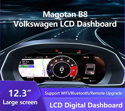 Volkswagen Passat  B8 CC 2017-2023 12.3‘’ Quadrante digitale lcd AUTMVWPASSB8