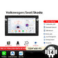 VW Golf 4 Passat POLO Transport T5 Multivan Seat Jetta 7" Android 14 Carplay Android auto wireless wifi bt gps 4g AUTMY82N