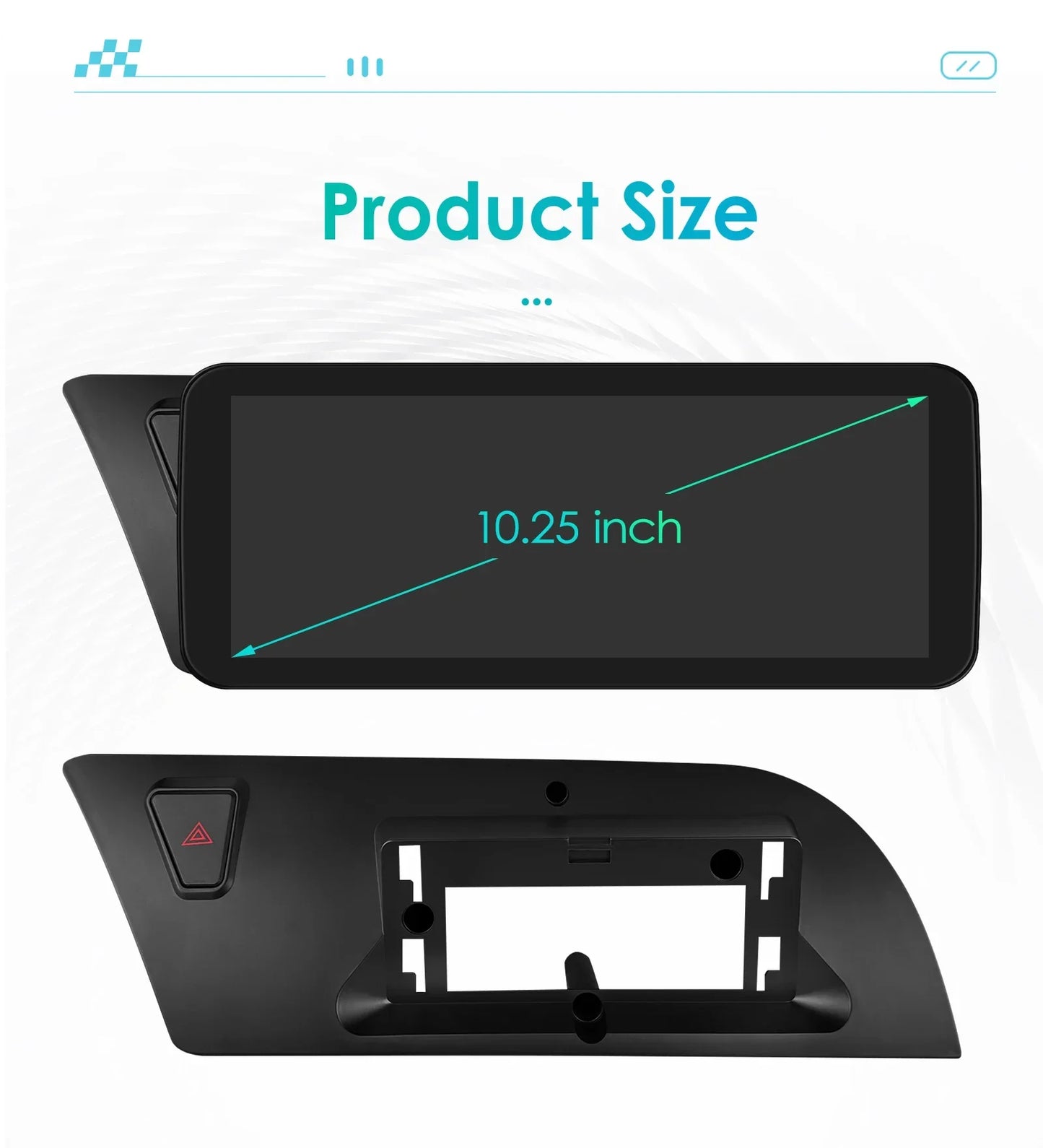 Audi A4 A4L B8 2009 - 2016 10,25" Android 14 Carplay Android auto wireless wifi bt gps 4g  AUTMCYZ9