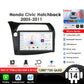 Honda Civic Hatchback 2005-2011 9" Android 14 Carplay Android auto wireless wifi bt gps 4g AUTMKCHCA