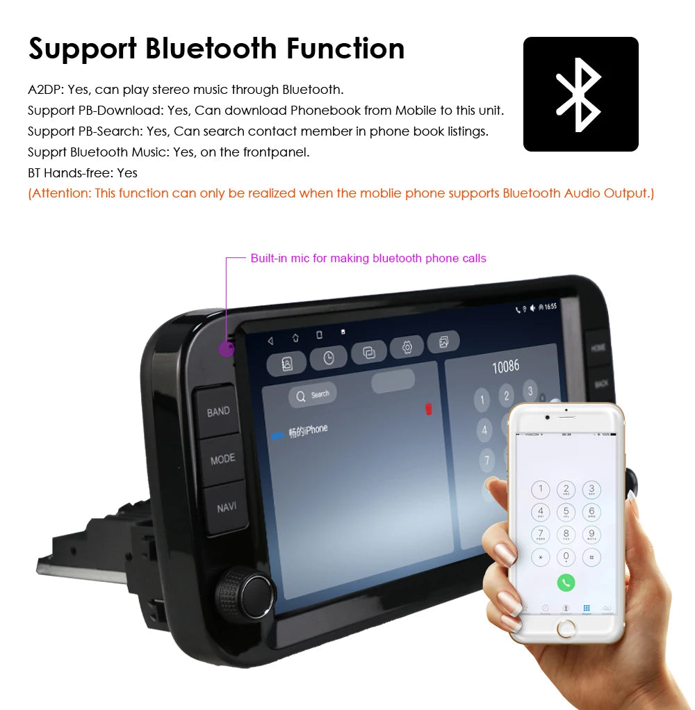 Fiat Panda 2013 - 2024 9" CarPlay Android Auto Radio RDS Multimedia Player GPS WIFI AUTM3LGW