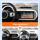 Renault Twingo 3 Ⅲ 2014 - 2024 9"   Carplay Android auto wireless WIFI GPS Stereo FM AUTMRTWGN