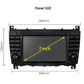 Mercedes Benz C-Class W203/CLC W203 CLK W209 9" Android 14 Carplay Android auto wireless wifi bt gps 4g AUTMENK8