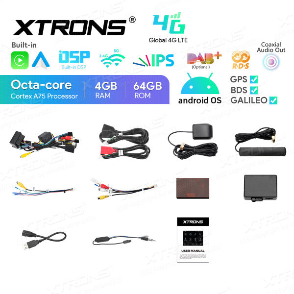 Porsche Cayenne (tipo 92A o E2) (2010-2016) con sistema PCM 3.1 Android 13 Octa-Core da 8,4 " Carplay Android auto wireless wifi bt gps usb IA84KYPT