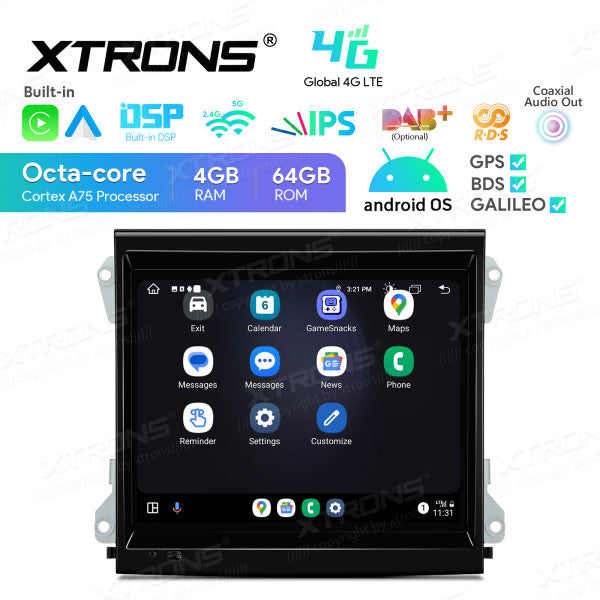 Porsche Cayenne (tipo 92A o E2) (2010-2016) con sistema PCM 3.1 Android 13 Octa-Core da 8,4 " Carplay Android auto wireless wifi bt gps usb IA84KYPT