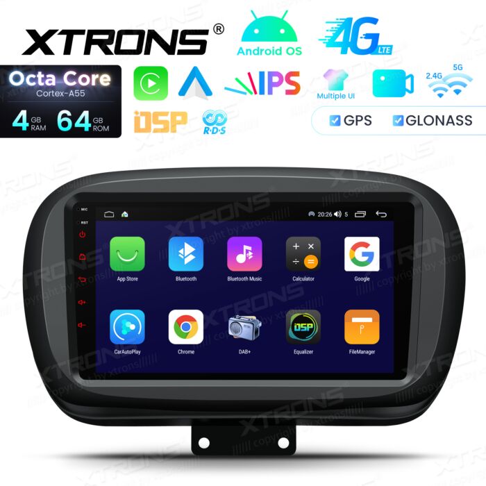 Autoradio Android da 9 pollici per Fiat 500X | Apple CarPlay e Android Auto | IDP9050XF