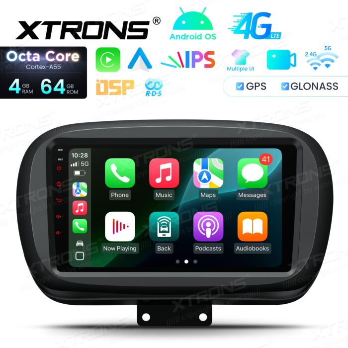 Autoradio Android da 9 pollici per Fiat 500X | Apple CarPlay e Android Auto | IDP9050XF