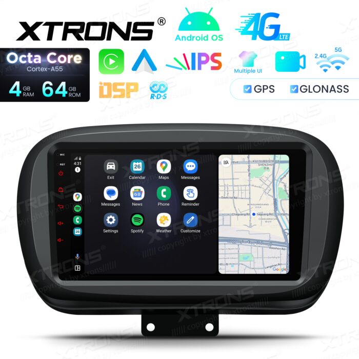 Autoradio Android da 9 pollici per Fiat 500X | Apple CarPlay e Android Auto | IDP9050XF