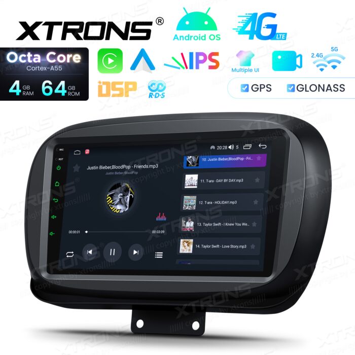 Autoradio Android da 9 pollici per Fiat 500X | Apple CarPlay e Android Auto | IDP9050XF
