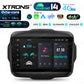 JEEP Renegade 2015-2021 9" Android 14 Octa Core 4/64 GB Car Player CarPlay Android Auto wireless DAB DSP WIFI 4G PXP94RGJGDAB