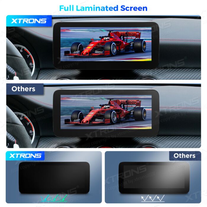 Autoradio Android da 10,25" per Mercedes-Benz Classe B | Apple CarPlay e Android Auto | QAMS1445M12BR