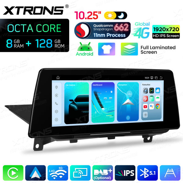 BMW X1 E84 NBT/CIC System 10,25'' Android 14 Octacore 8-128GB HD IPS Multimedia Player 4G CarPlay Android Auto DSP  QBBH14CIB12X1