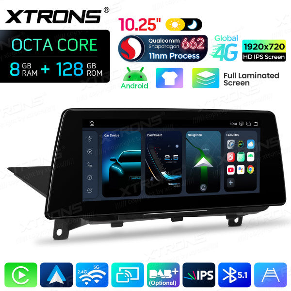 BMW X1 E84 NBT/CIC System 10,25'' Android 14 Octacore 8-128GB HD IPS Multimedia Player 4G CarPlay Android Auto DSP  QBBH14CIB12X1