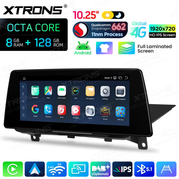 BMW X1 E84 NBT/CIC System 10,25'' Android 14 Octacore 8-128GB HD IPS Multimedia Player 4G CarPlay Android Auto DSP  QBBH14CIB12X1