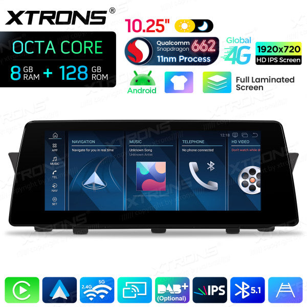 BMW X1 E84 NBT/CIC System 10,25'' Android 14 Octacore 8-128GB HD IPS Multimedia Player 4G CarPlay Android Auto DSP  QBBH14CIB12X1