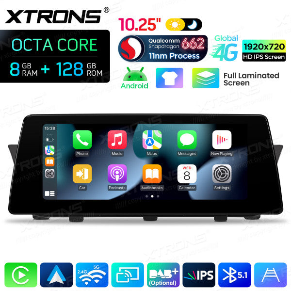 BMW X1 E84 NBT/CIC System 10,25'' Android 14 Octacore 8-128GB HD IPS Multimedia Player 4G CarPlay Android Auto DSP  QBBH14CIB12X1