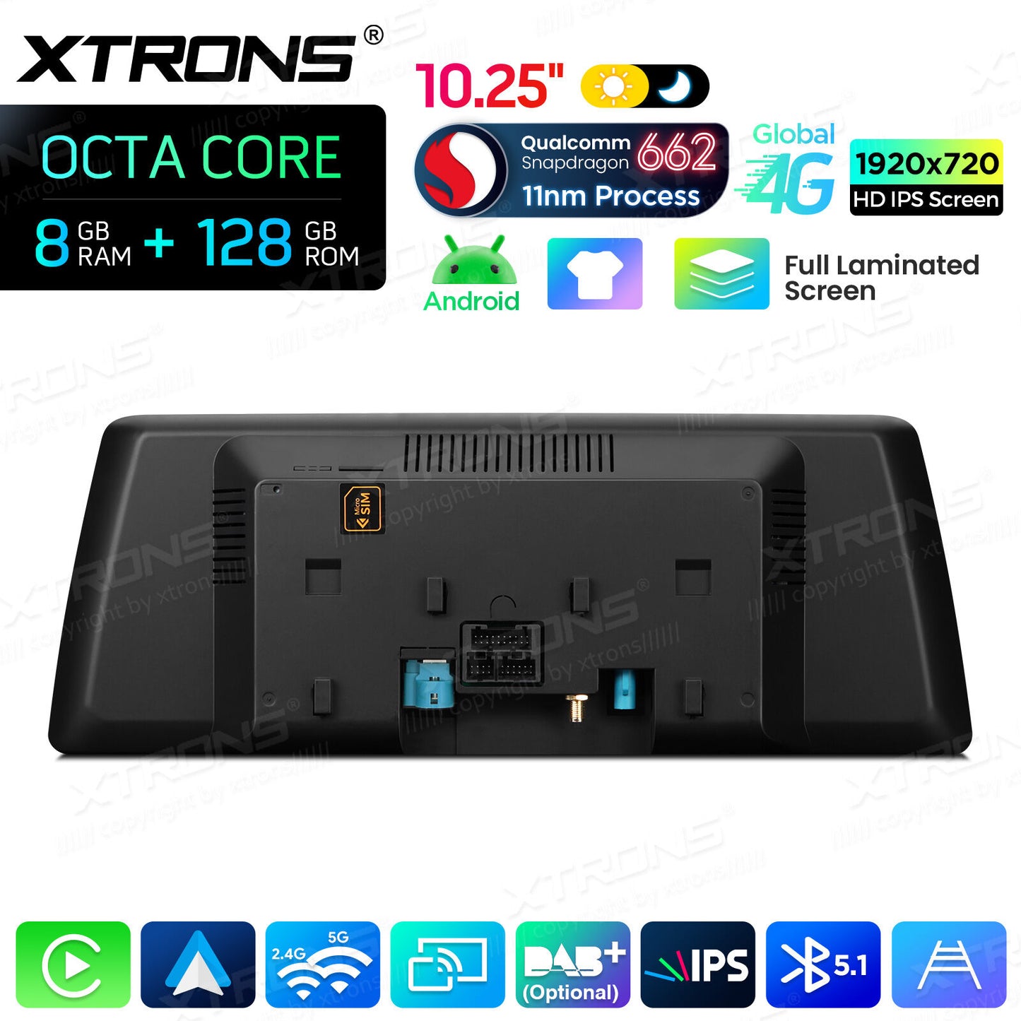 BMW X1 X2 F48 F49 F39 2016-2020 NBT 10,25" Qualcomm 668/680 Wireless CarPlay Android Auto Multimedia HD 1920*720 QLED Dual BT 4G LTE  QBBH14NB12X1N