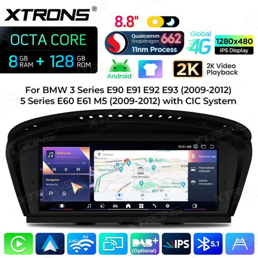 BMW | Serie 3 / 5 | Sistema operativo Android e OEM | Qualcomm 662 | Octa Core | 8 GB di RAM e 128 GB di ROM | QBBH8460CI