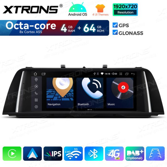 BMW | Serie 5 | Sistema operativo Android e OEM | Octa Core | 4 GB di RAM e 64 GB di ROM | Soluzione 4G integrata | QDB10FVNB