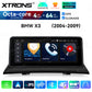 BMW X3 E83  2003 - 2011  CIC / NBT /SENZA MONITOR DI SERIE Android OS 10,25"  Octacore 4/64 GB WIFI GPS BT wireless CarPlay Android Auto 4G  QDB10X3UNL