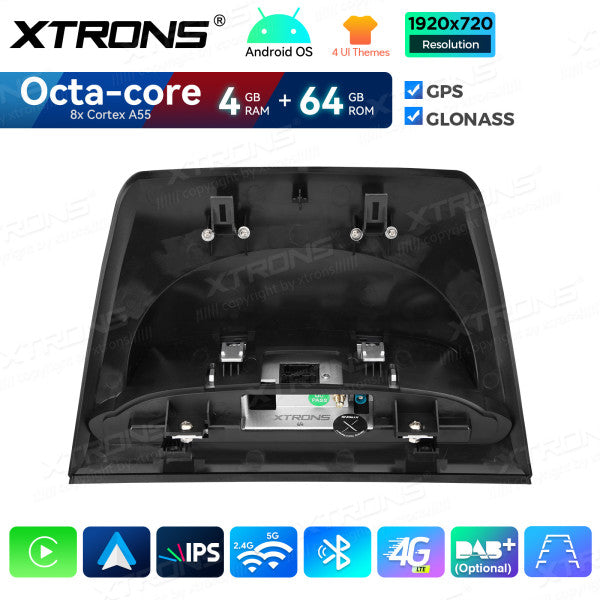 BMW X3 E83  2003 - 2011  CIC / NBT /SENZA MONITOR DI SERIE Android OS 10,25"  Octacore 4/64 GB WIFI GPS BT wireless CarPlay Android Auto 4G  QDB10X3UNL