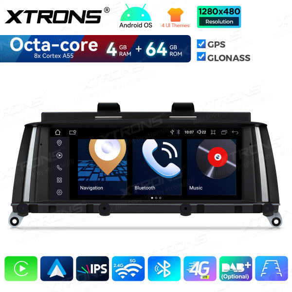 BMW X3 F25 CIC / NBT (2011-2016) Android 14 8,8"  Carplay Android auto / Octa Core / 4 GB di RAM e 64 GB di ROM  QDB80X3CI