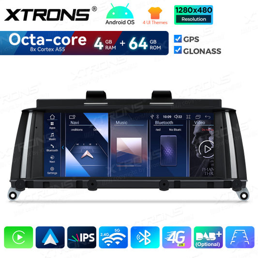 BMW X3 F25 CIC / NBT (2011-2016) Android 14 8,8"  Carplay Android auto / Octa Core / 4 GB di RAM e 64 GB di ROM  QDB80X3CI
