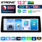 BMW 3 Series E90/91/92/93 M3 CCC/CIC 12.3'' Android 14 Octacore 8GB RAM +128GB  CarPlay Android Auto wireless DSP 4G QGB23CIB12E92