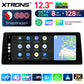 BMW 3 Series E90/91/92/93 M3 CCC/CIC 12.3'' Android 14 Octacore 8GB RAM +128GB  CarPlay Android Auto wireless DSP 4G QGB23CIB12E92