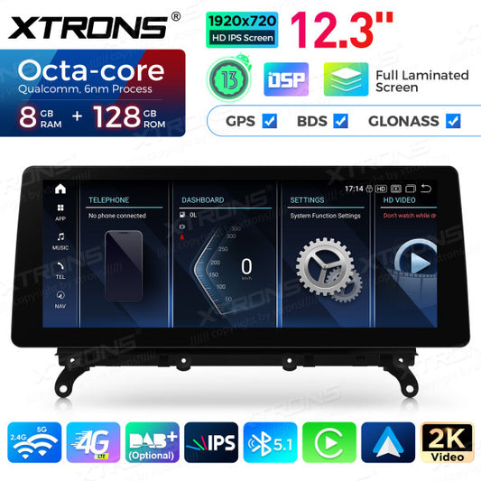 BMW X3 F25 CIC (2011-2013) Carplay android auto / Android  OEM / Qualcomm 680 / Octa Core / 8 GB di RAM e 128 GB di ROM / QGB23CIB12X3