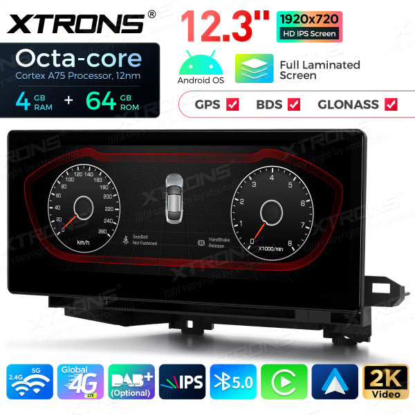 AUDI Q5 SQ5 (2017-2020) con sistema MIB2 12,3 "Android 4G LTE globale Octa Core 4+64 GB con schermo IPS 2K carplay android auto  QLA23Q5NL