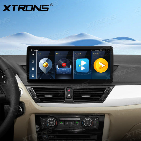 BMW X1 E84 CIC System 12.3'' Android 14 Octacore 4-64 GB HD IPS Car Multimedia Player  Global 4G CarPlay Android Auto DSP QLB22CIB12X1
