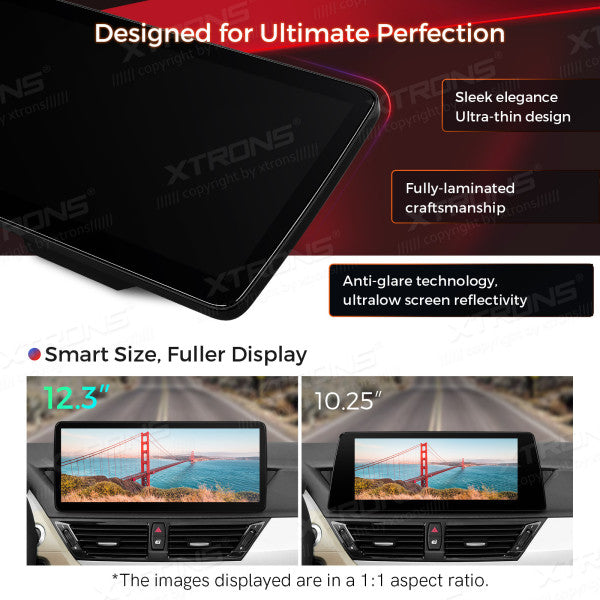 BMW X1 E84 CIC System 12.3'' Android 14 Octacore 4-64 GB HD IPS Car Multimedia Player  Global 4G CarPlay Android Auto DSP QLB22CIB12X1