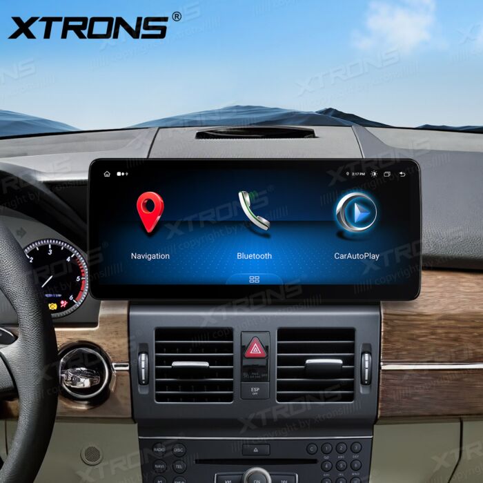 Autoradio Android da 12,3" per Mercedes-Benz Classe GLK | Apple CarPlay e Android Auto QLM2240M12GLK40L