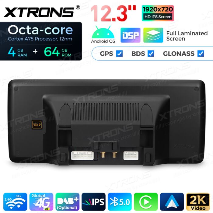 Autoradio Android da 12,3" per Mercedes-Benz | Apple CarPlay e Android Auto | QLM2245M12ML45