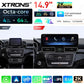 Mercedes-Benz Classe GLE W166/GLS - Classe X166 NTG 5.0/5.1/5.2  Android OS  14,9" Octa Core 4+64GB con schermo 2K  Carplay Android auto wireless Gps Wifi BT  4G QLM4450GLE