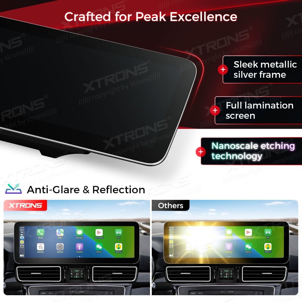 Mercedes-Benz Classe GLE W166/GLS - Classe X166 NTG 5.0/5.1/5.2  Android OS  14,9" Octa Core 4+64GB con schermo 2K  Carplay Android auto wireless Gps Wifi BT  4G QLM4450GLE