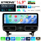 Mercedes-Benz Classe GLE W166/GLS - Classe X166 NTG 5.0/5.1/5.2  Android OS  14,9" Octa Core 4+64GB con schermo 2K  Carplay Android auto wireless Gps Wifi BT  4G QLM4450GLE