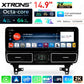 Mercedes-Benz Classe GLE W166/GLS - Classe X166 NTG 5.0/5.1/5.2  Android OS  14,9" Octa Core 4+64GB con schermo 2K  Carplay Android auto wireless Gps Wifi BT  4G QLM4450GLE