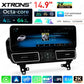 Mercedes-Benz Classe GLE W166/GLS - Classe X166 NTG 5.0/5.1/5.2  Android OS  14,9" Octa Core 4+64GB con schermo 2K  Carplay Android auto wireless Gps Wifi BT  4G QLM4450GLE