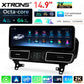 Mercedes-Benz Classe GLE W166/GLS - Classe X166 NTG 5.0/5.1/5.2  Android OS  14,9" Octa Core 4+64GB con schermo 2K  Carplay Android auto wireless Gps Wifi BT  4G QLM4450GLE
